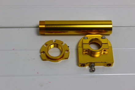 Ручка газа CNC алюминиевая золотая