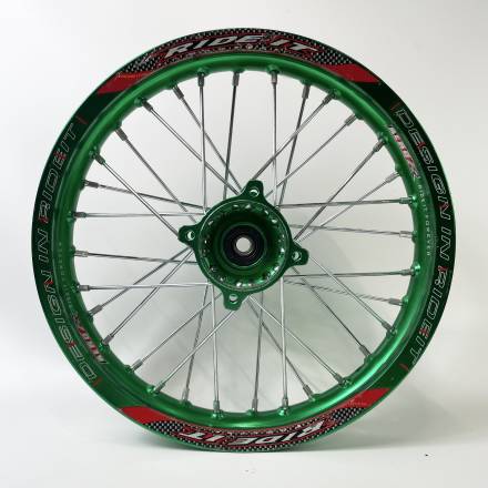 Диск 14&quot; задний алюминиевый Ride it зеленый
